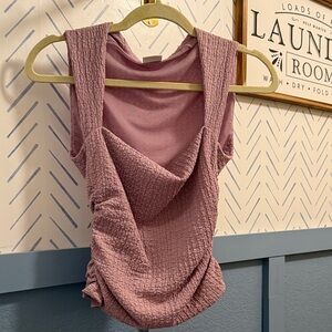 Textured A&F Sleeveless Top